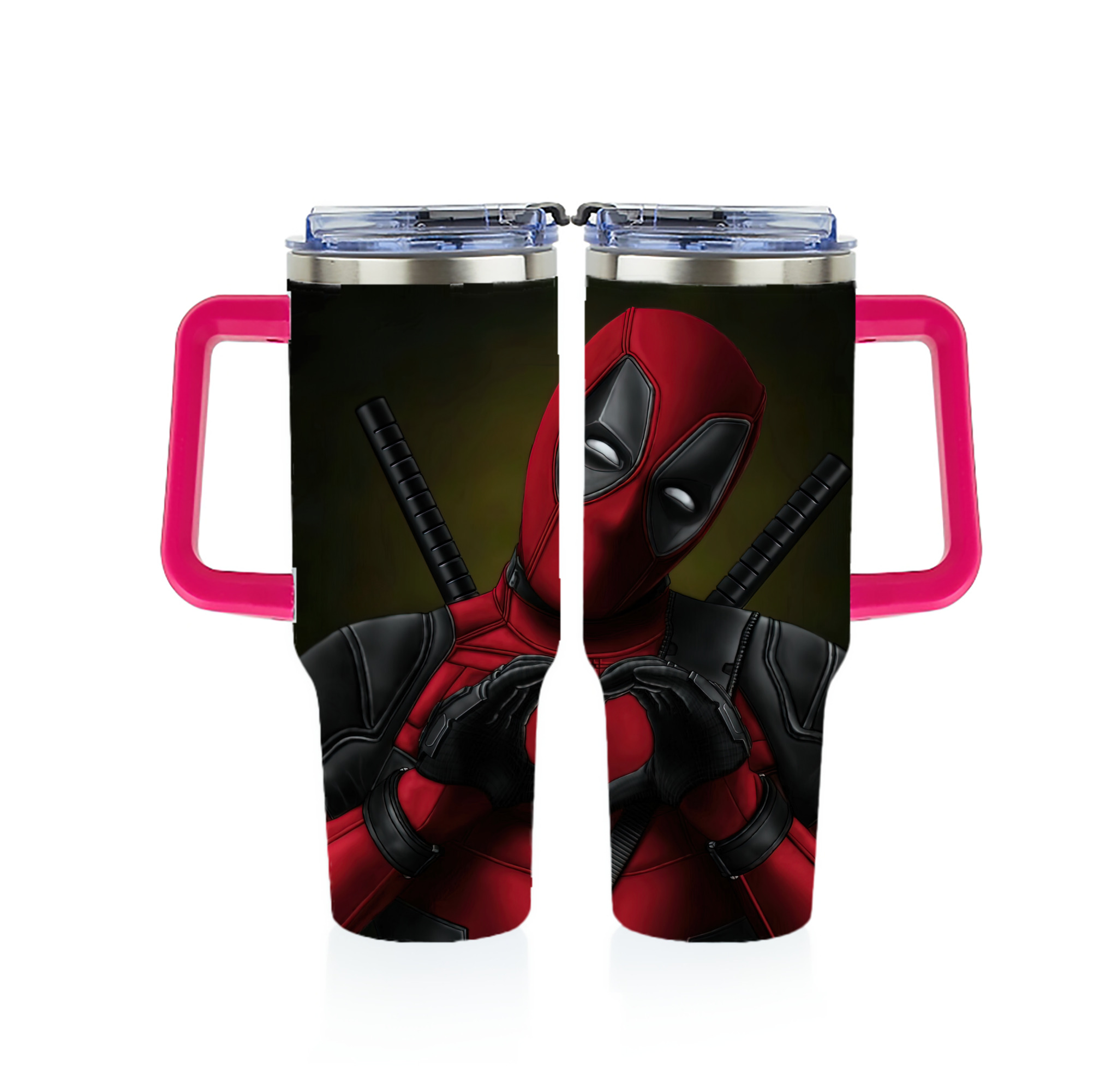 （画像用） Deadpool デッドプール 1200ｍLフルプリント車用タンブラー